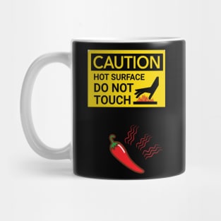 Caution Hot Surface Mug